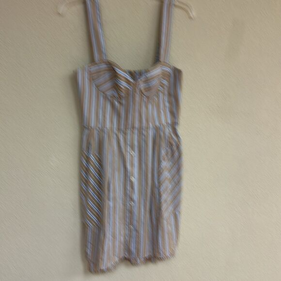 LIDAAN woman’s Lina Ruffle Poplin Mini Mini dress size small - Picture 4 of 6